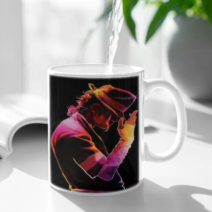 Magic Mugs con el  rey del pop