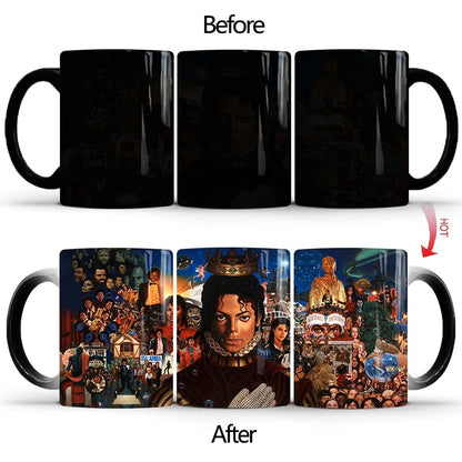 Magic Mugs con el  rey del pop